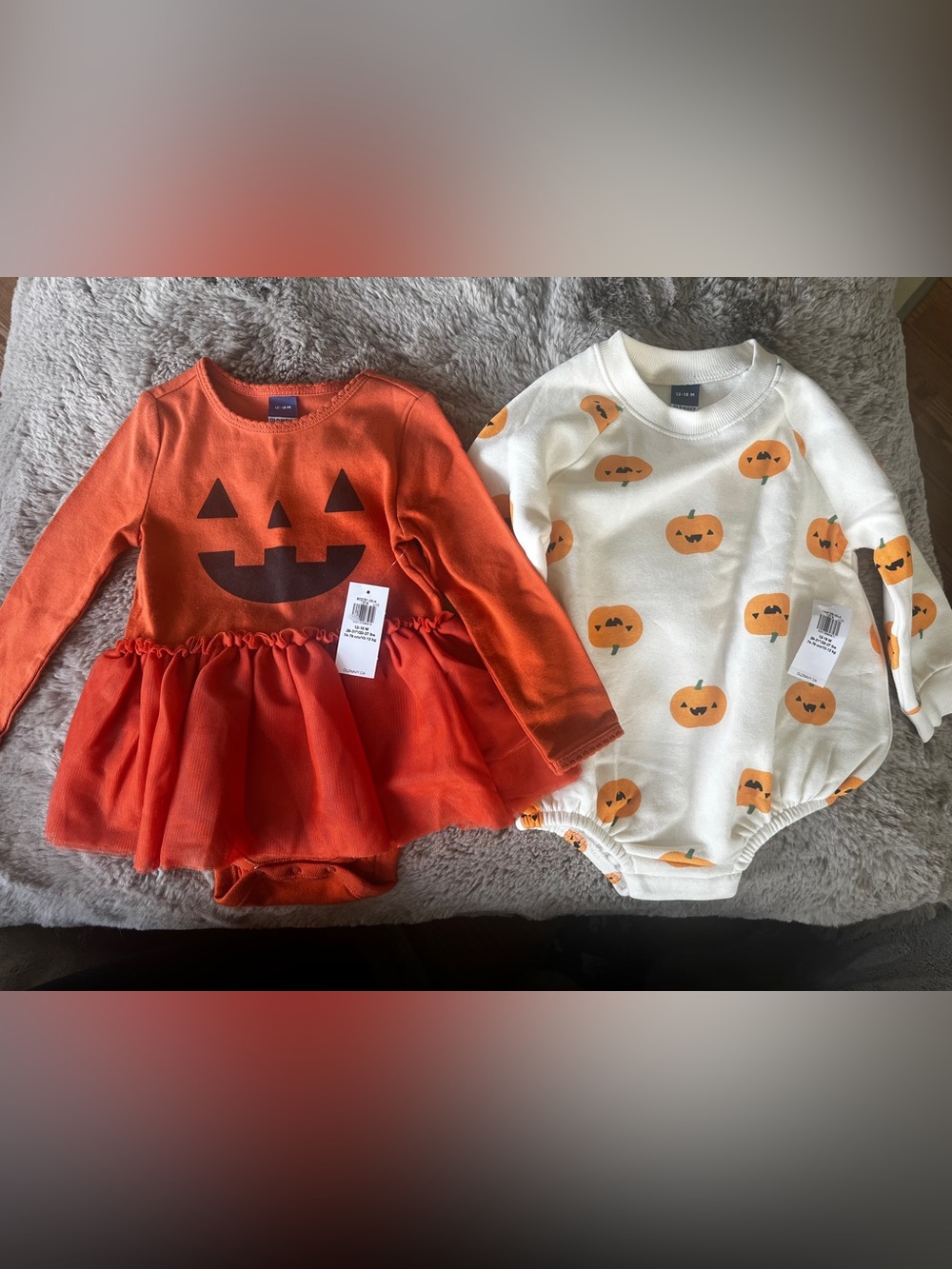 Halloween/Fall Baby girl outfits 12-18M